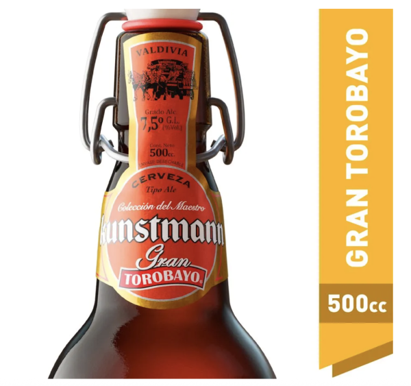 Cerveza Kunstmann Gran Torobayo Botella 480cc